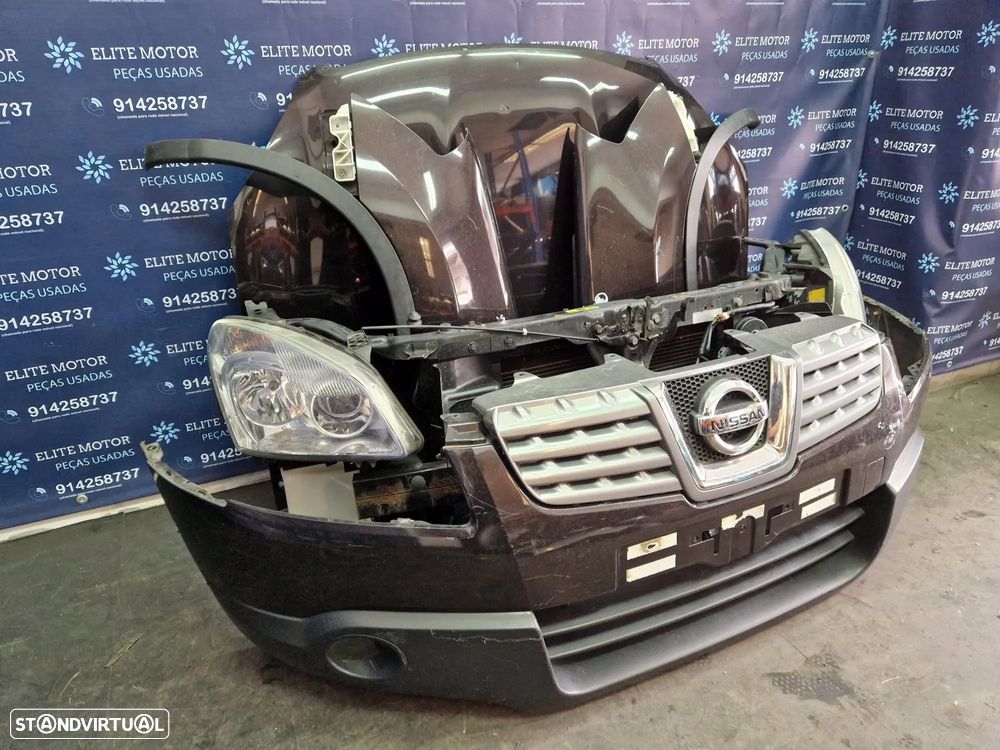 Frente completa usada NISSAN QASHQAI J10 1.6 capot parachoques guardalamas oticas radiadores - 1