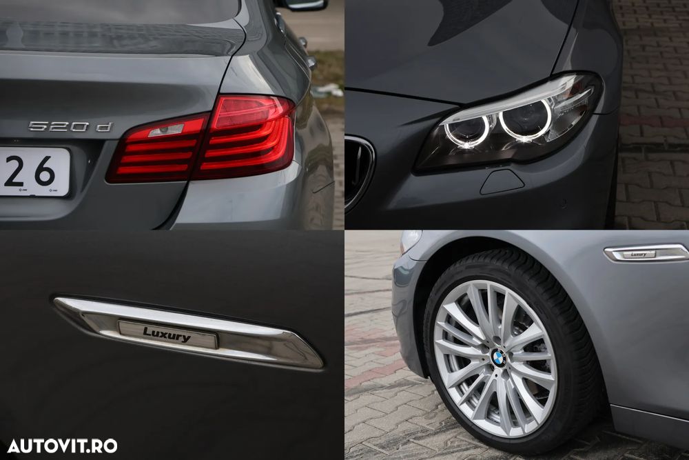 BMW Seria 5 520d Efficient Dynamics Edition Aut. Luxury Line - 14