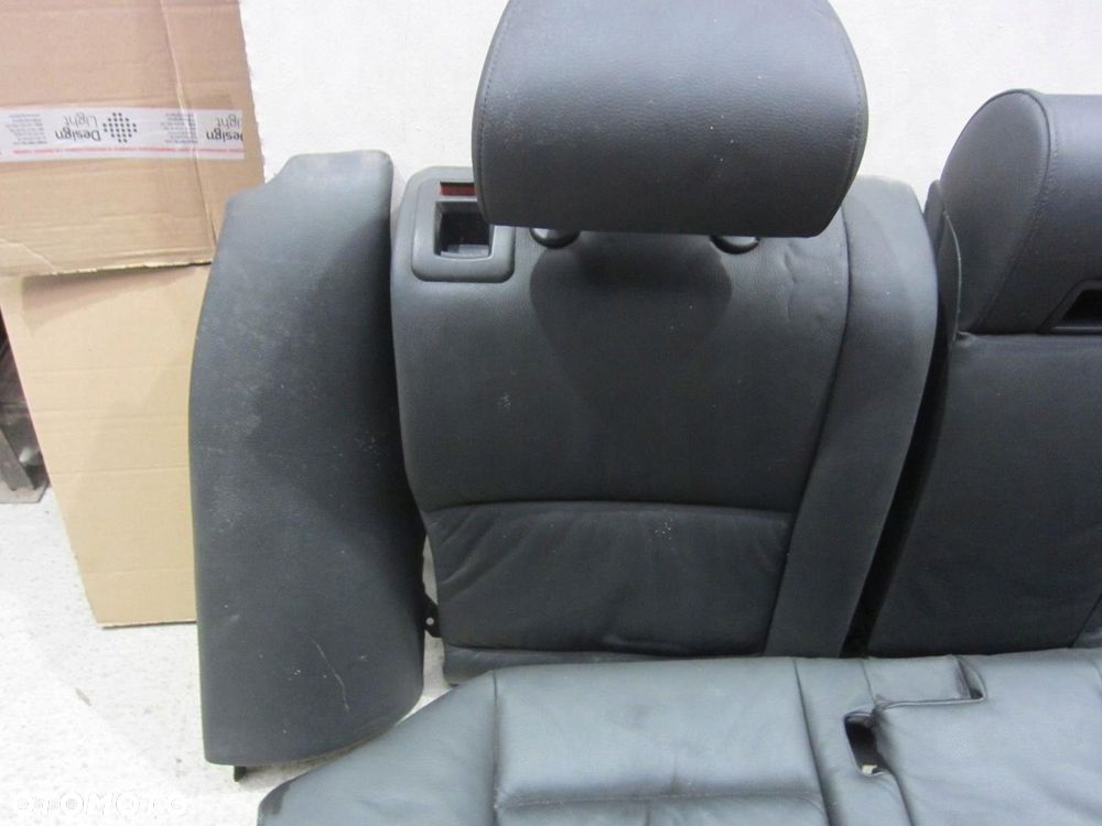 BMW 5 E61 KOMBI KANAPA TYLNA TYŁ OPARCIE SKÓRA SIEDZISKO - 4