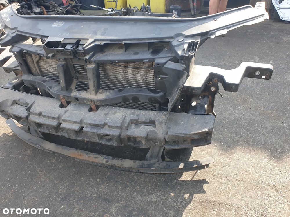 PAS PRZEDNI WZMOCNIENIE CZOŁOWE KOMPLET CHŁODNIC VW PASSAT B6 2.0 TDI - 2