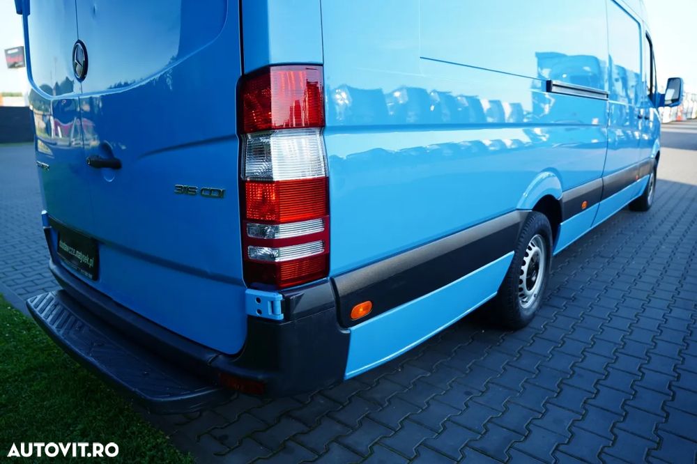 Mercedes-Benz SPRINTER 316 CDI / EXTRA LUNG / MAXI / 4.8 M CHEMINE / MANUALĂ / PANEL / IMPORTAT / EURO 6 - 14