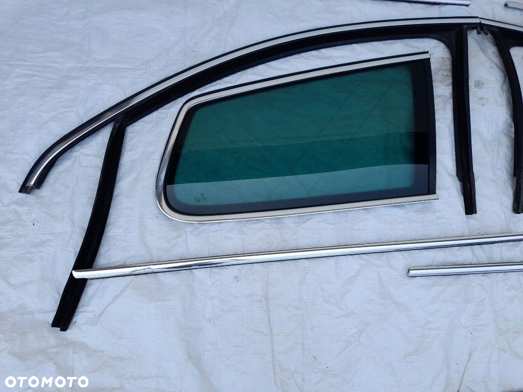 VW PASSAT B7 2011r KOMBI LC9X PAKIET CHROM SZYBA LISTWA DRZWI USZCZELKA TOP - 7