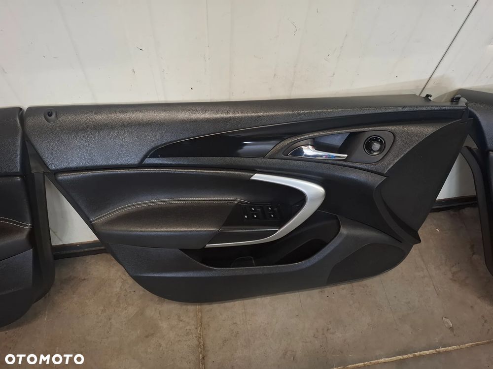 Fotele Recaro + boczki +podłokietnik Opel Insignia A 2011 rok lift OPC EU komplet podgrzewane - 12