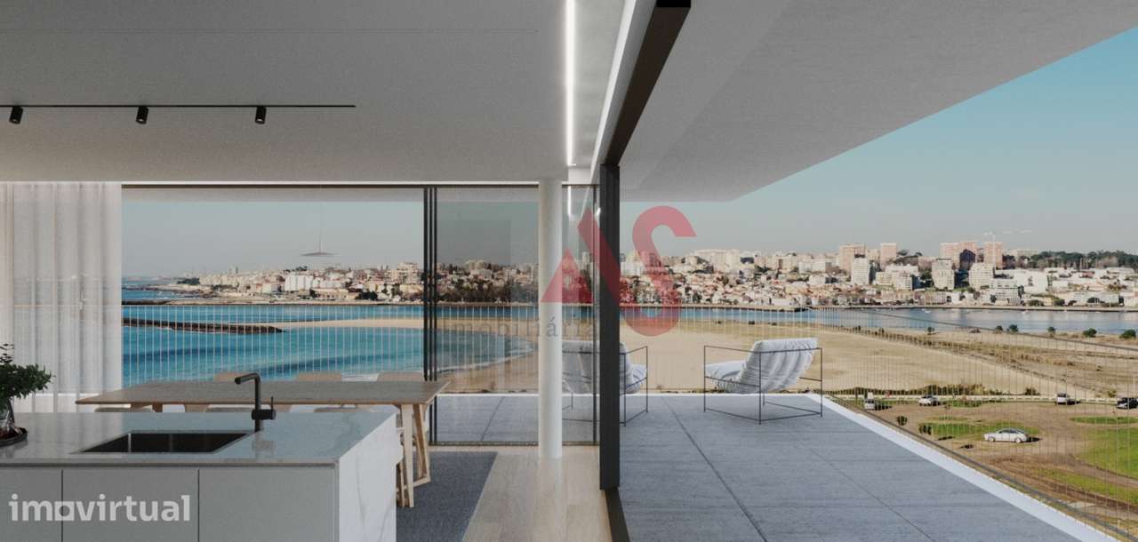 Apartamento T3 no Empreendimento Douro Atlântico III, em Vila Nova de - Grande imagem: 2/9