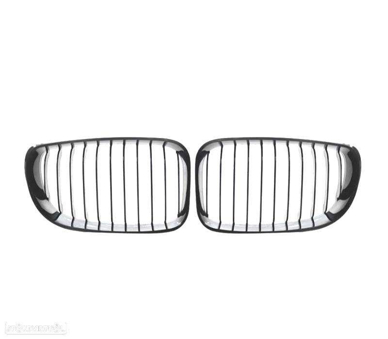 GRELHAS BMW E81 E87 E82 E88 07-11 LOOK 1M PRETO BRILHANTE - 2