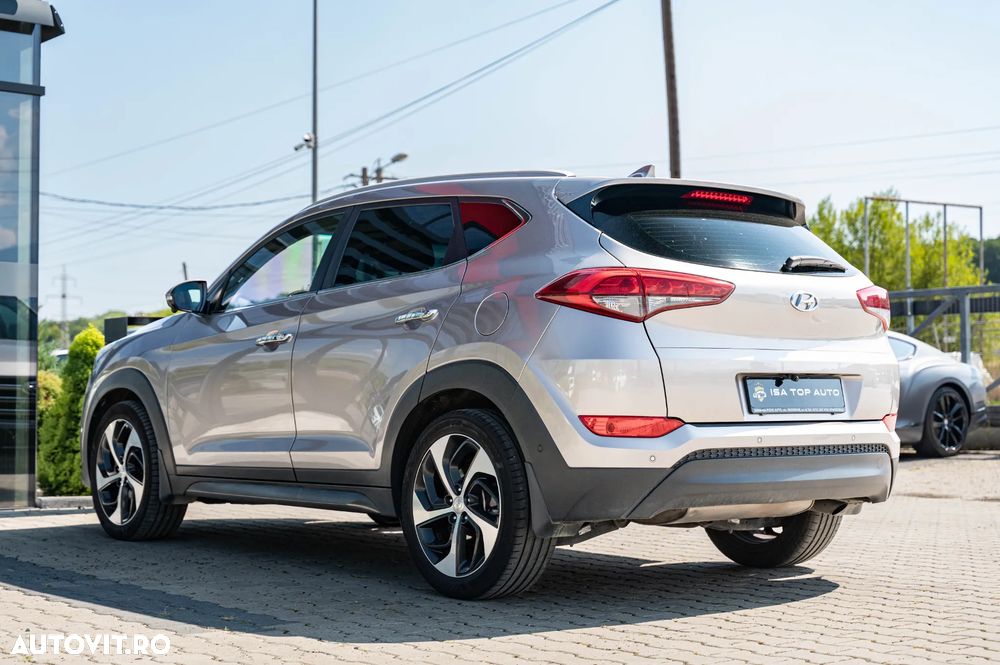 Hyundai Tucson blue 1.7 CRDi 2WD DCT Premium - 4