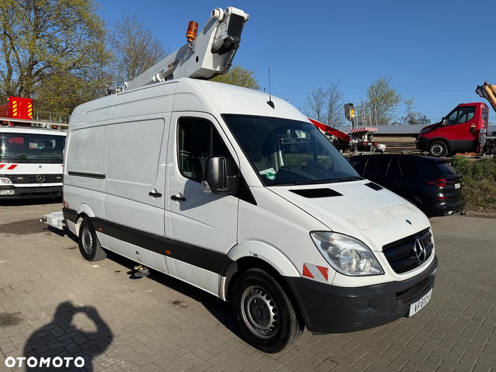 Mercedes-Benz Podnośnik Koszowy Palfinger P140V Zwyżka 14 metrów Pilot ! UDT Dmc 3500kg Kat b Jak Wumag Ruthmann Multitel - 1