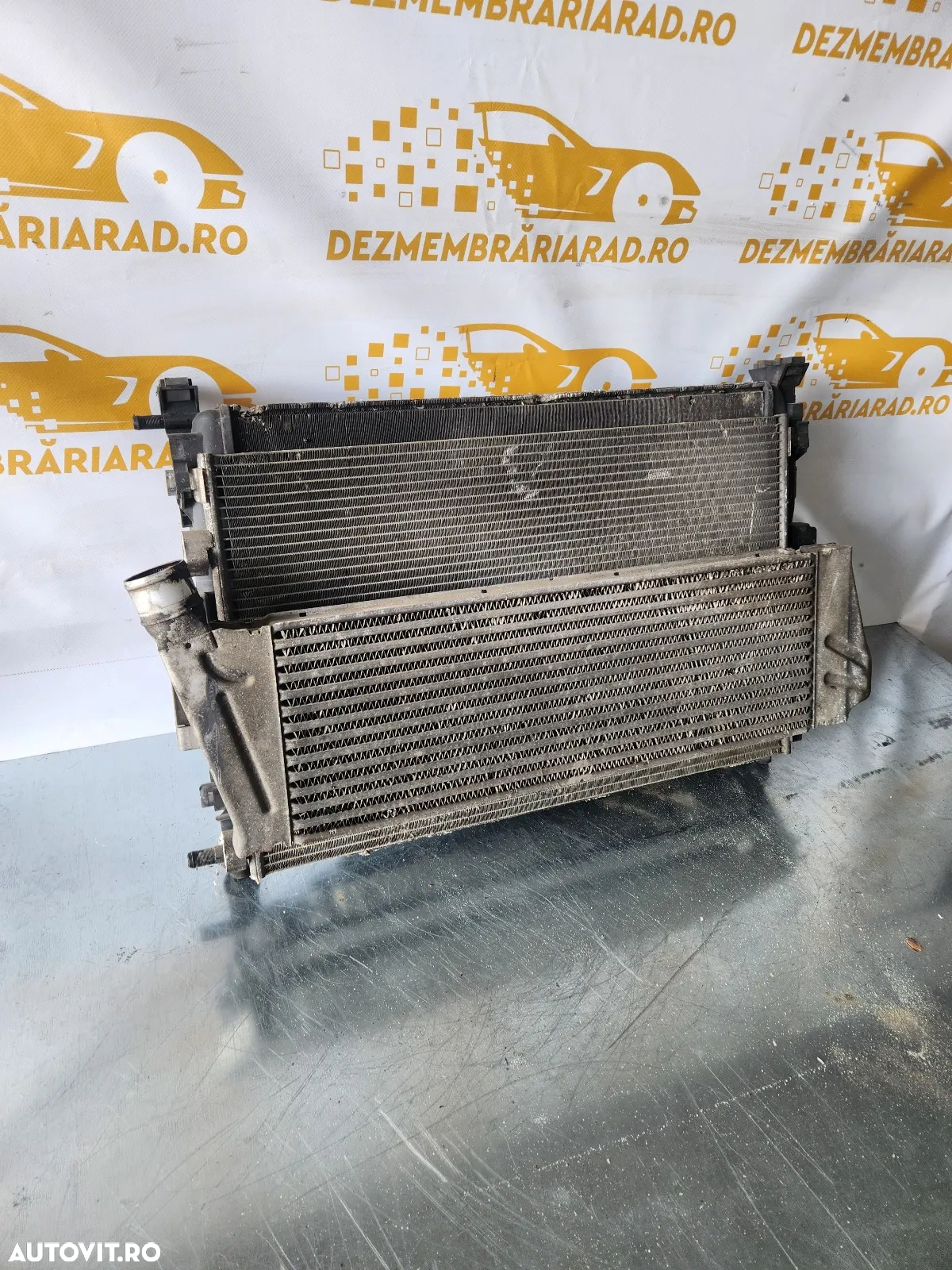 Grup Radiatoare Radiator Apa Clima Intercooler Termocupla Electroventilator Renault Megane 2 1.5 Dc - 2