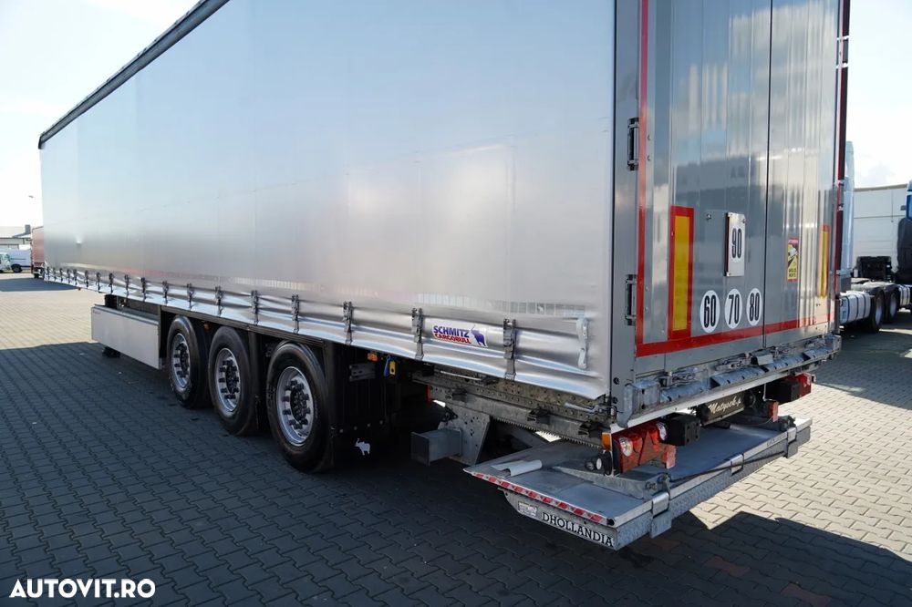 Schmitz Cargobull CORTINĂ / ELEVATOR DE SARCINĂ / 2x AXE DE RIDICARE / COȘ PENTRU PALEȚI - 11