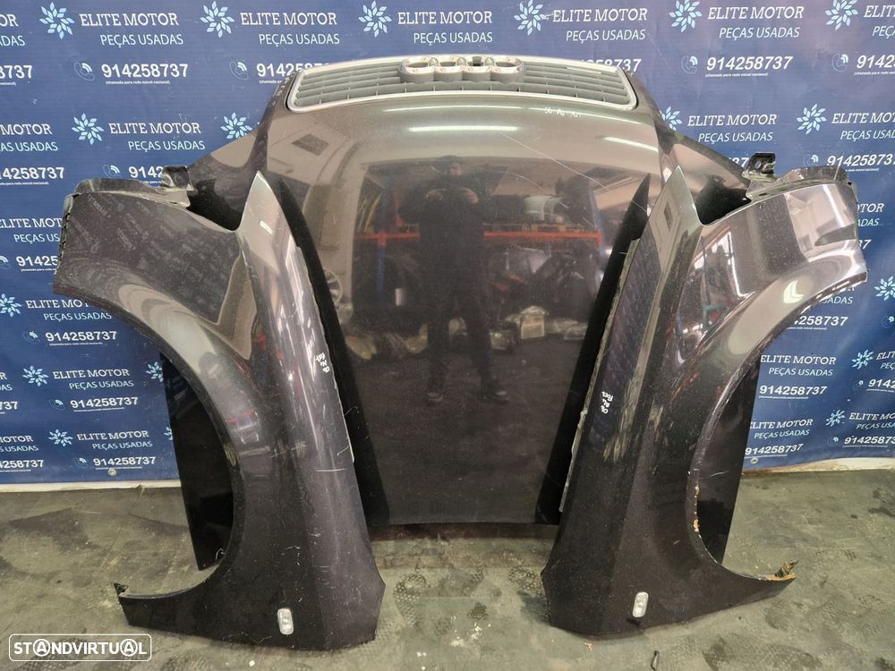 Frente completa usada AUDI A4 B6 3.0 V6 S-LINE capot parachoques guardalamas oticas radiadores - 13