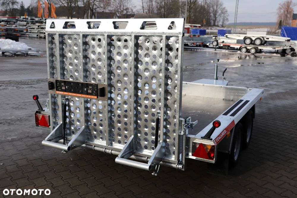 TEMARED /MARTZ  BUILDER 3 3015/2 S 2,7T Koła 195R13C , 300x150cm DMC 2700kg Z TRAPEM WJAZDOWYM - 6