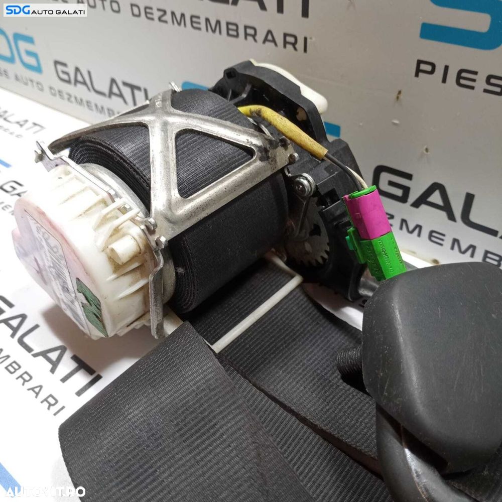 Centura Siguranta Stanga Fata Skoda Fabia 2 2007 - 2015 Cod 5J0857701B [1979] - 3