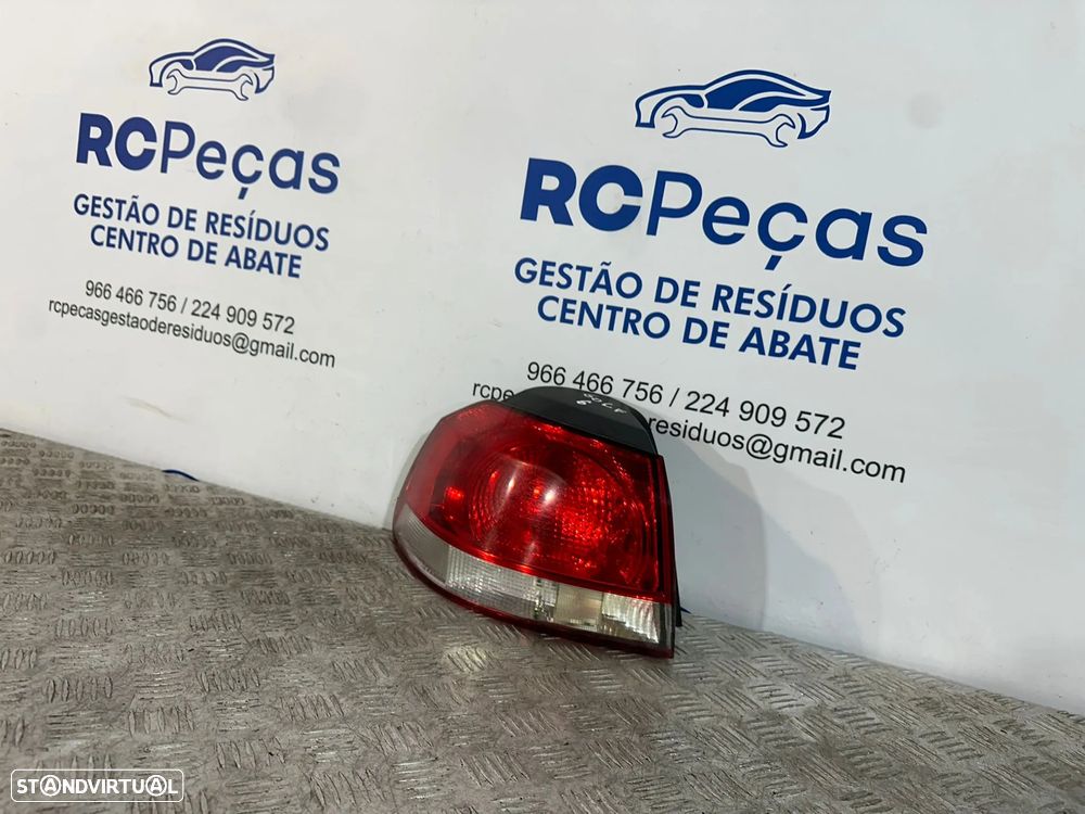 .Farolim Tras Traseiro Direito Original Volkswagen VW Golf 6 Mk6 5K0945111 2008 a 2013 - 6