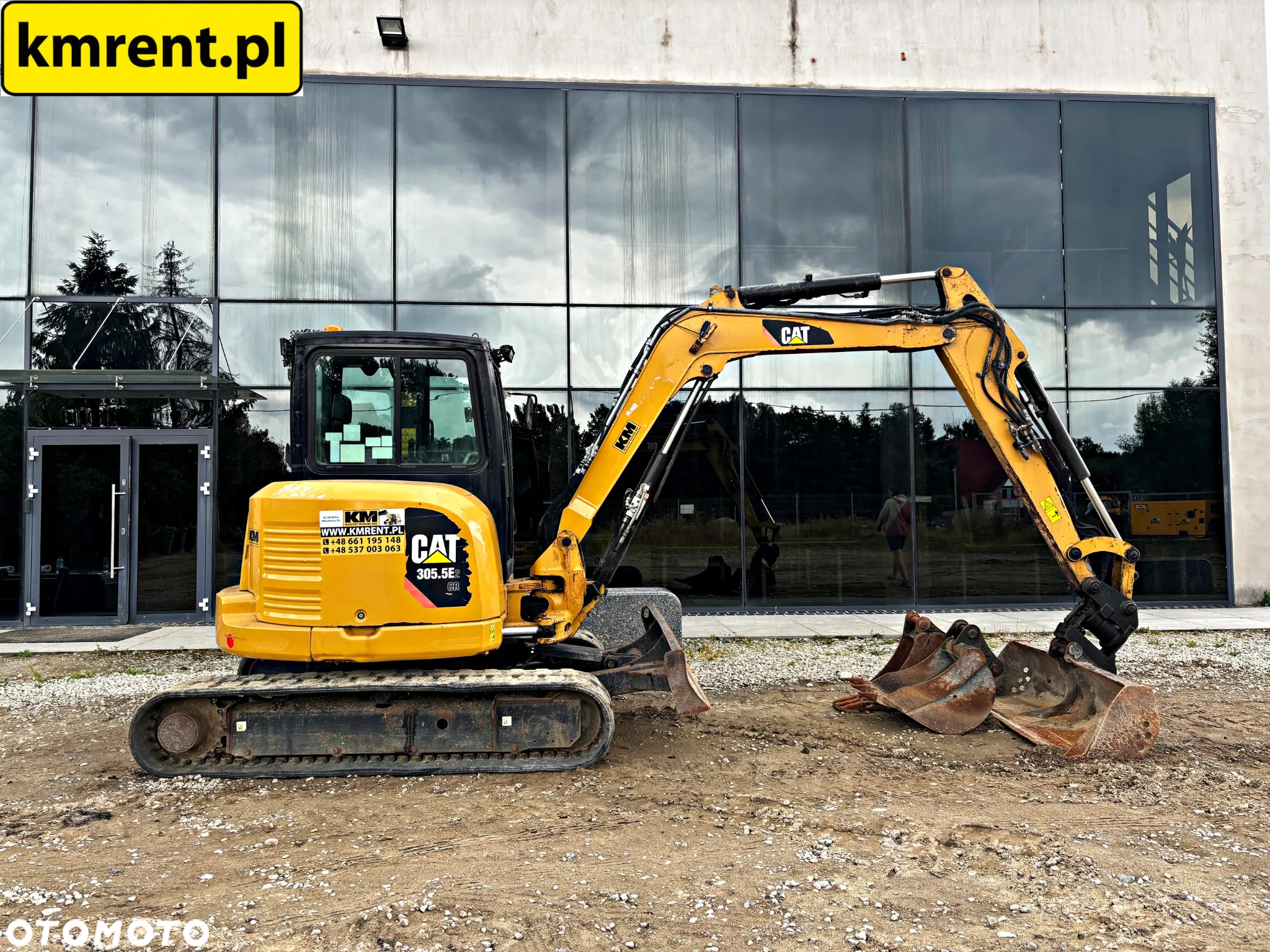 Caterpillar 305.5 MINI-KOPARKA POWERTILT 2016R. | JCB 8050 8060 48 VOLVO ECR 48 KOMATSU PC50 YANMAR VIO CAT 305 - 2