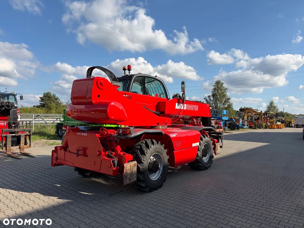 Manitou MRT 2150  wciągarka 3T Ładowarka teleskopowa obrotowa - 4