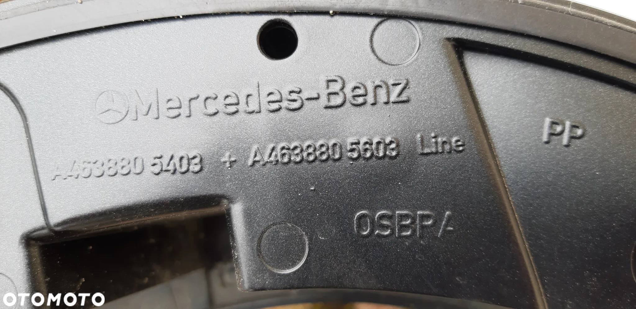 Poszerzenie nakładka błotnika prawy przód A4638805403 Mercedes G Klasa W463 G63 - 6