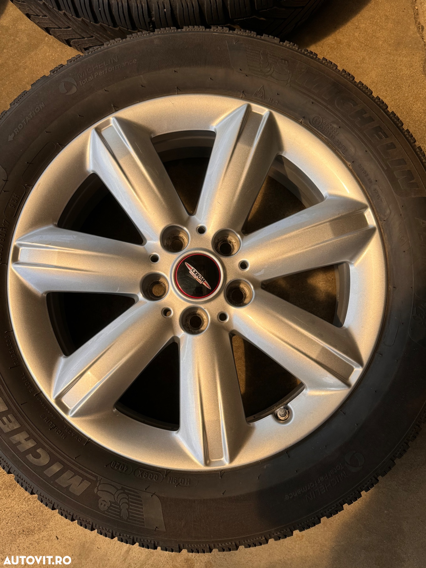 Vând jante originale Mini Cooper Contryman pe 17” cu anvelope de iarnă - 3