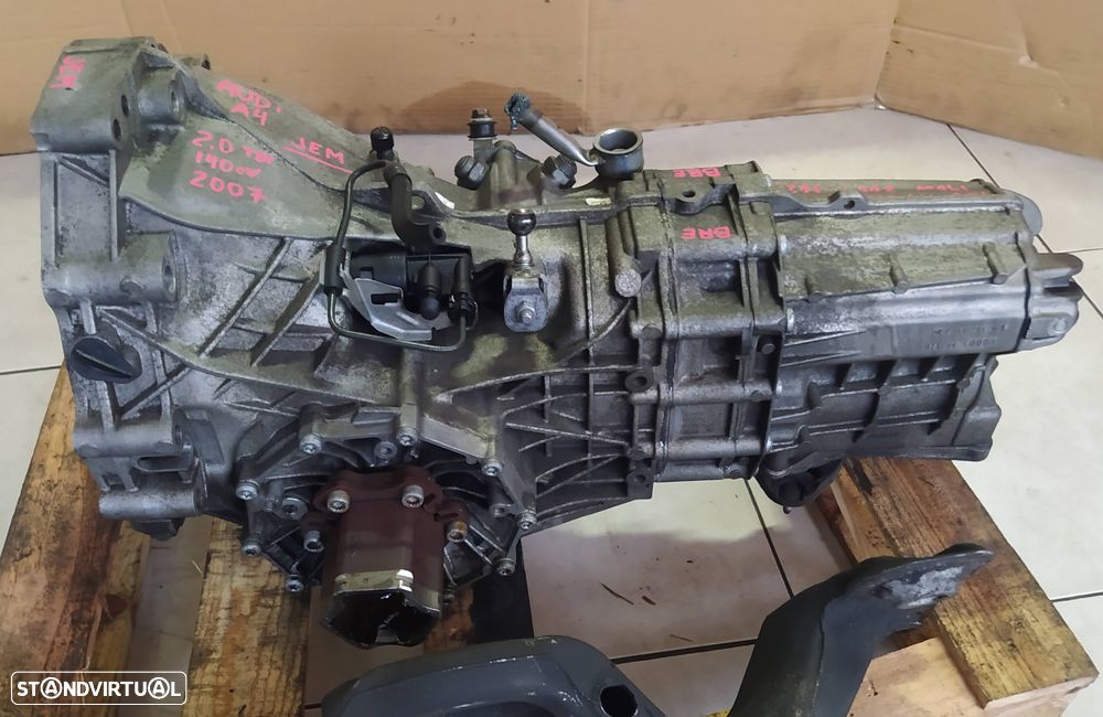 audi A4 caixa 6 velocidades 2.0TDI 140cv ano 2007 ref: JEM Telf 933 023 959 - 4