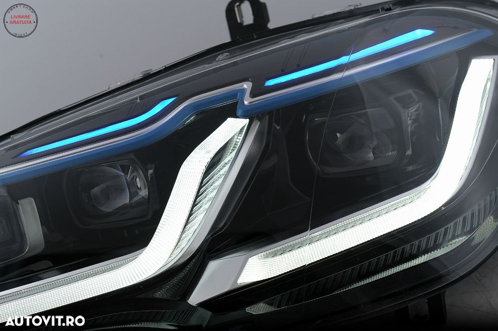 Faruri Full LED BMW X5 E70 (2007-2014) Conversie de la HID la LED- livrare gratuita - 4