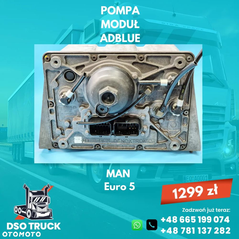 Pompa Modul ADBLUE 81.154036099 81.154036088 81.154036092 MAN Euro 5 - 1