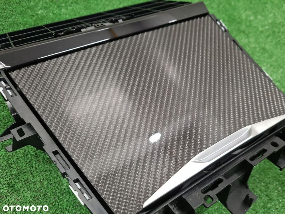 BMW 3 G20 PANEL KLIMATYZACJI DEKOR DEKORY CARBON LED KRATKI NAWIEW - 6