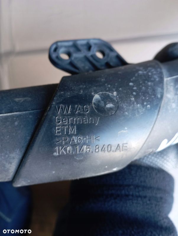 VW GOLF VI 6 RURA PRZEWÓD INTERCOOLERA 1K0145840AE - 2