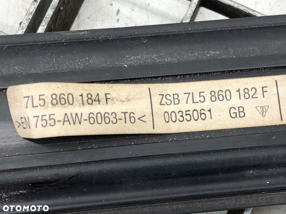 LISTWY DACHOWE KOMPLET - 347.00 PLN - PORSCHE CAYENNE (9PA) 2002 - 2010 S 4.5 250 kW [340 KM] - 5