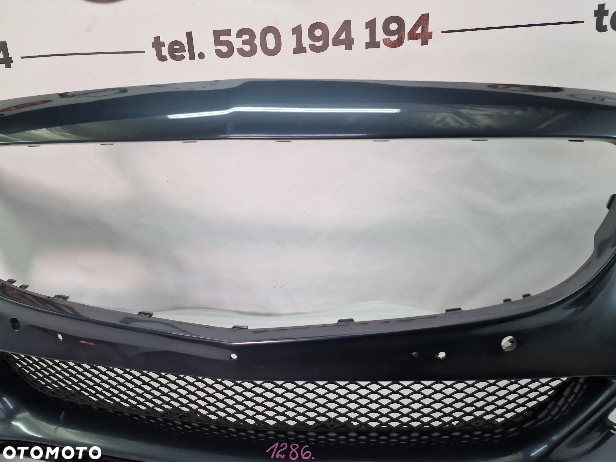 MERCEDES W205 C-KLASSA 13- ŁADNY ZDERZAK PRZEDNI PRZÓD NA 6X PDC , KOLOR SZARY METALIK ( GRAFITOWY ) , NR A2058850125 , NR AUKCJI NZ1286 - 14