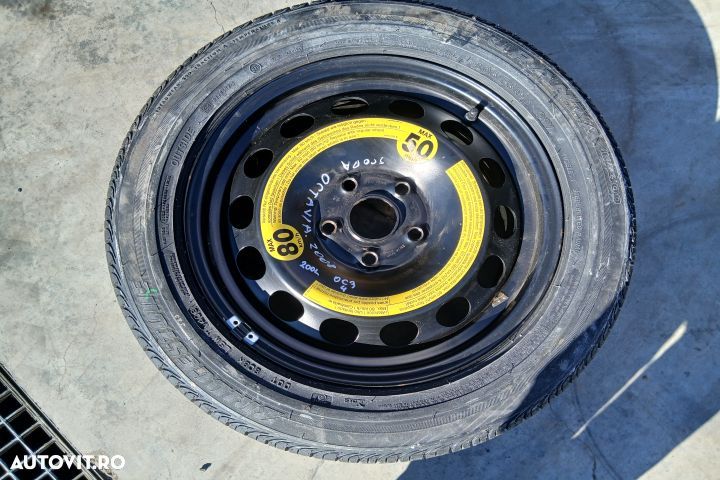 Roata de rezerva R16 1K0601027K 61/2J16H2 ET50 205/55 R16 1K0601027K - 1