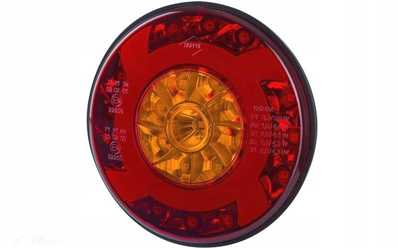 LAMPA ZESPOLONA TYLNA LED POZYCJA STOP KIERUNKOWSKAZ 12/24V POLSKI PRODUKT - 1