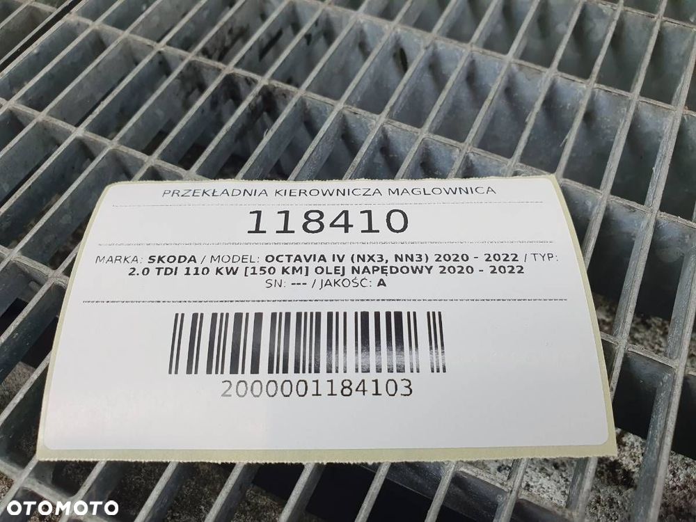 PRZEKŁADNIA KIEROWNICZA MAGLOWNICA SKODA OCTAVIA IV EUROPA 5WB423053CM - 10