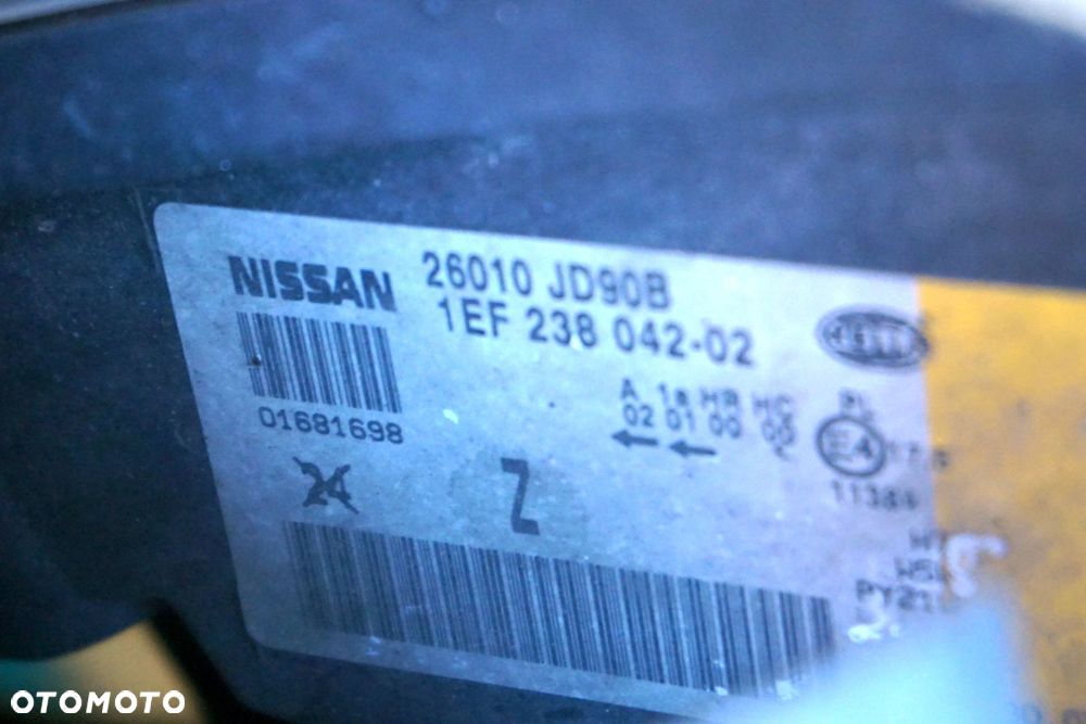 LAMPA PRZEDNIA PRAWA QASHQAI+2 I J10 26010JD90B NISSAN 2008-2013 - 5