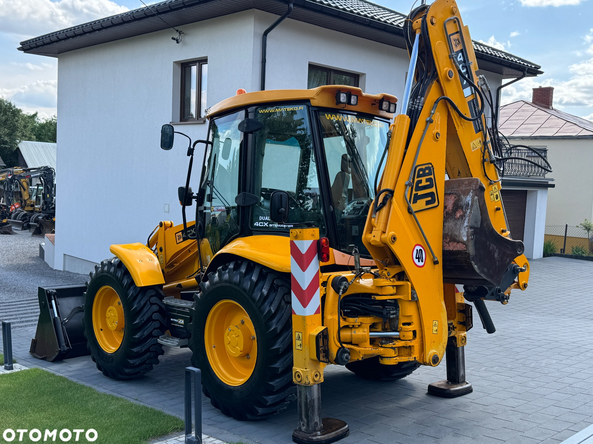 JCB 4CX!! Idealny stan!! Joystick!! Bardzo bogato wyposażona!! [koparko ładowarka] - 5