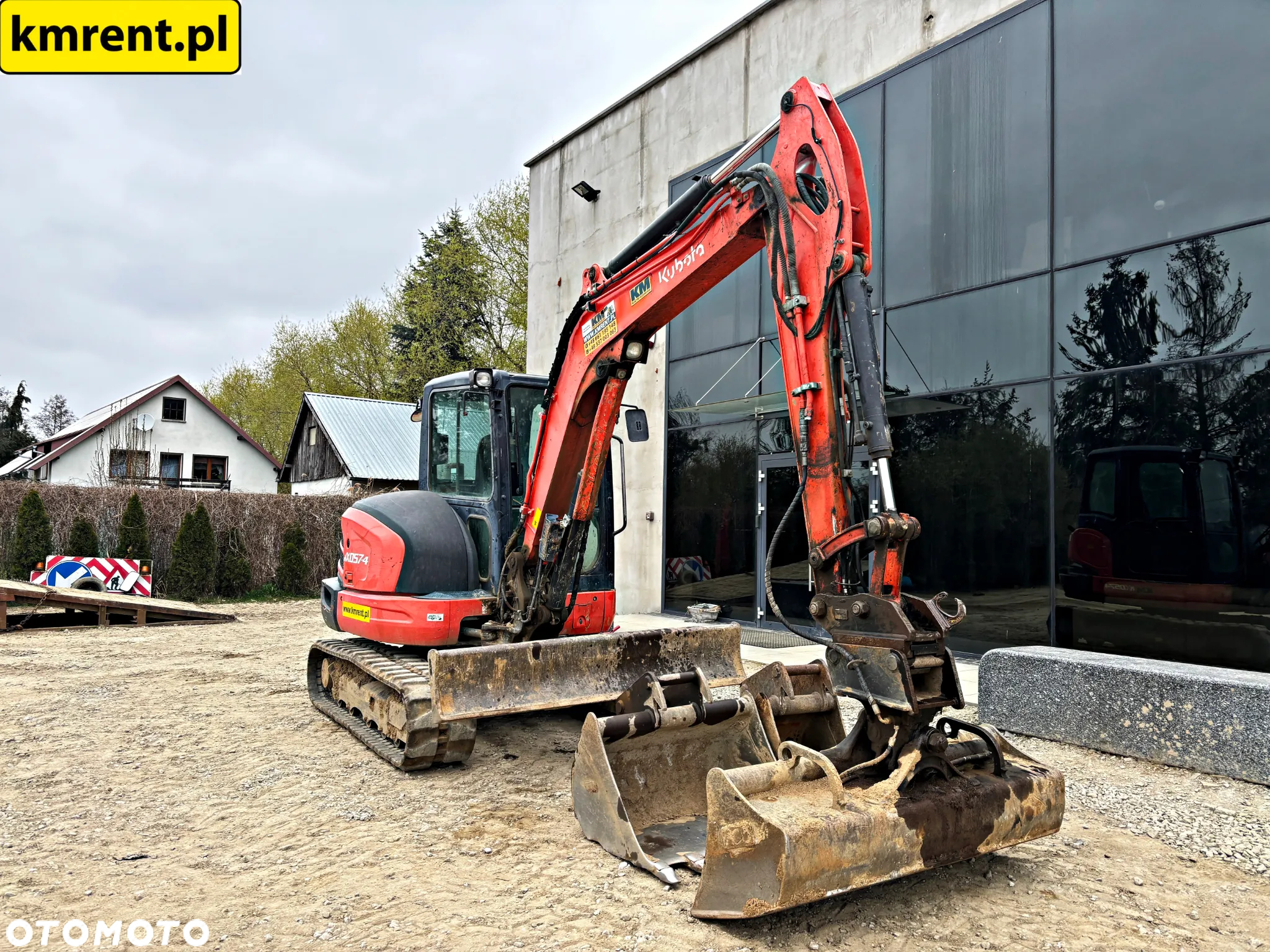 Kubota KX057-4 MINI-KOPARKA 2015R. | CAT 305 JCB 8050 8055 VOLVO ECR 48 - 7