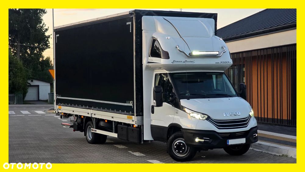 Iveco DAILY 72C18 ❗️BURTO-FIRANKA 15 PALET / DACH ZSUWANY / MAŁY PRZEBIEG / WINDA DHOLLANDIA 1000KG SLIDER / ZABUDOWA JEGGER / KABINA SYPIALNIANA / PODUSZKI PNEUMATYCZNE / XENON / FUL LED / NAVI + KAMERA COFANIA / DRZWI Z TYŁU / WEBASTO / SERWIS ASO / SALON POLSKA / NIESTPOTYKANY STAN ❗️❗️ - 1