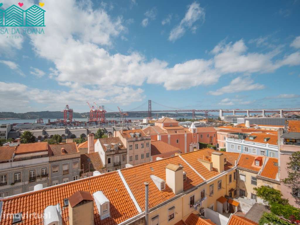 Apartamento T4 com Lugares de Garagem no Centro de Lisboa - Grande imagem: 5/60