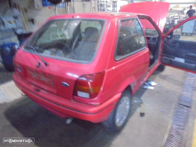 Carro MOT: RTG CXVEL:87TT7F096AB FORD FIESTA 3 1995 1.8D 60CV ???? VERMELHO DIESEL - 8