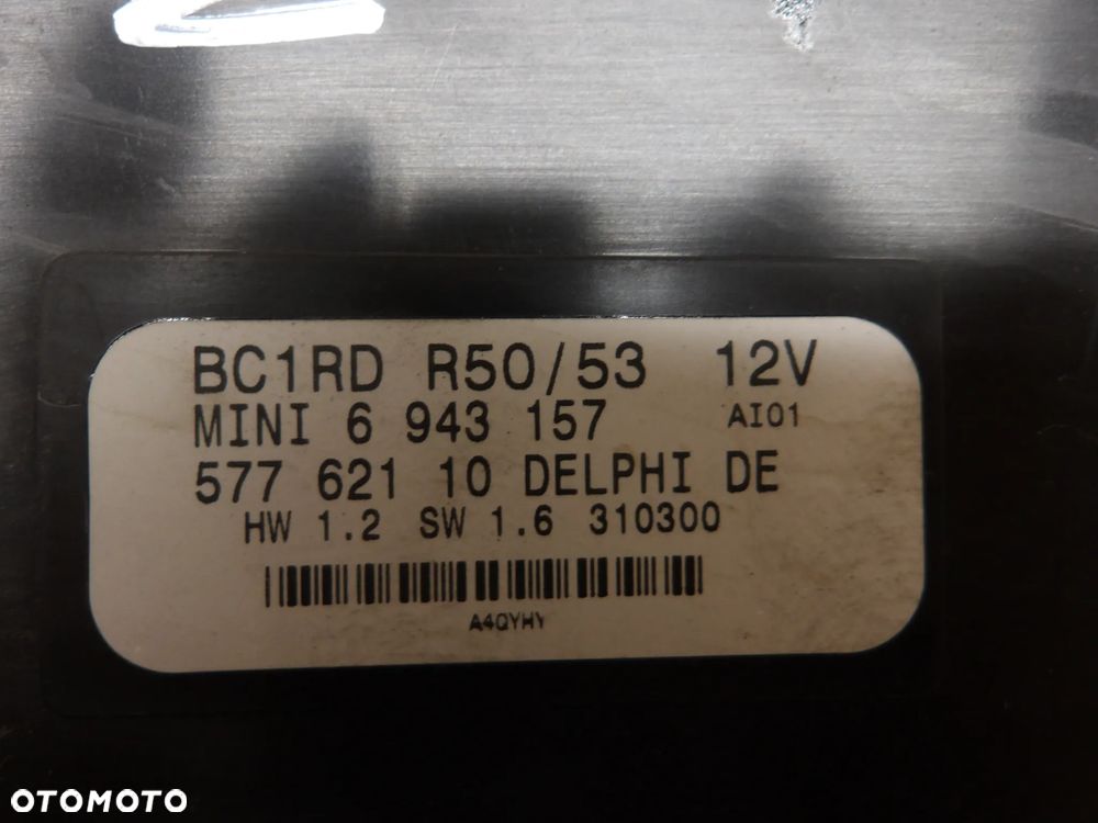 MINI COOPER R50 R53 01-06r 1.6B MODUŁ KOMFORTU 6943157 - 5