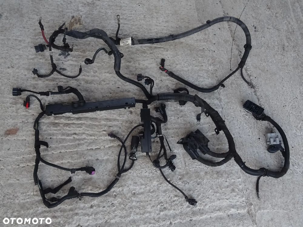 OKABLOWANIE WIĄZKA INSTALACJA ELEKTRYCZNA SILNIKA 1,8 A18XER OPEL ZAFIRA C - 5