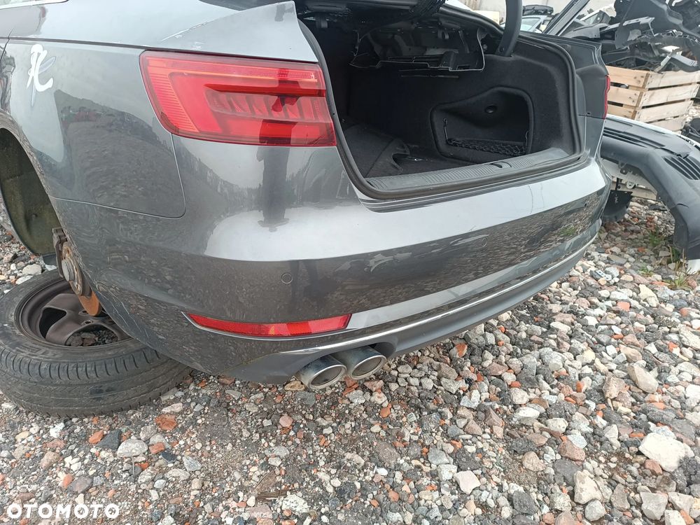 ZDERZAK TYŁ TYLNY 4X PDC AUDI A4 B9 SEDAN LZ7S - 3
