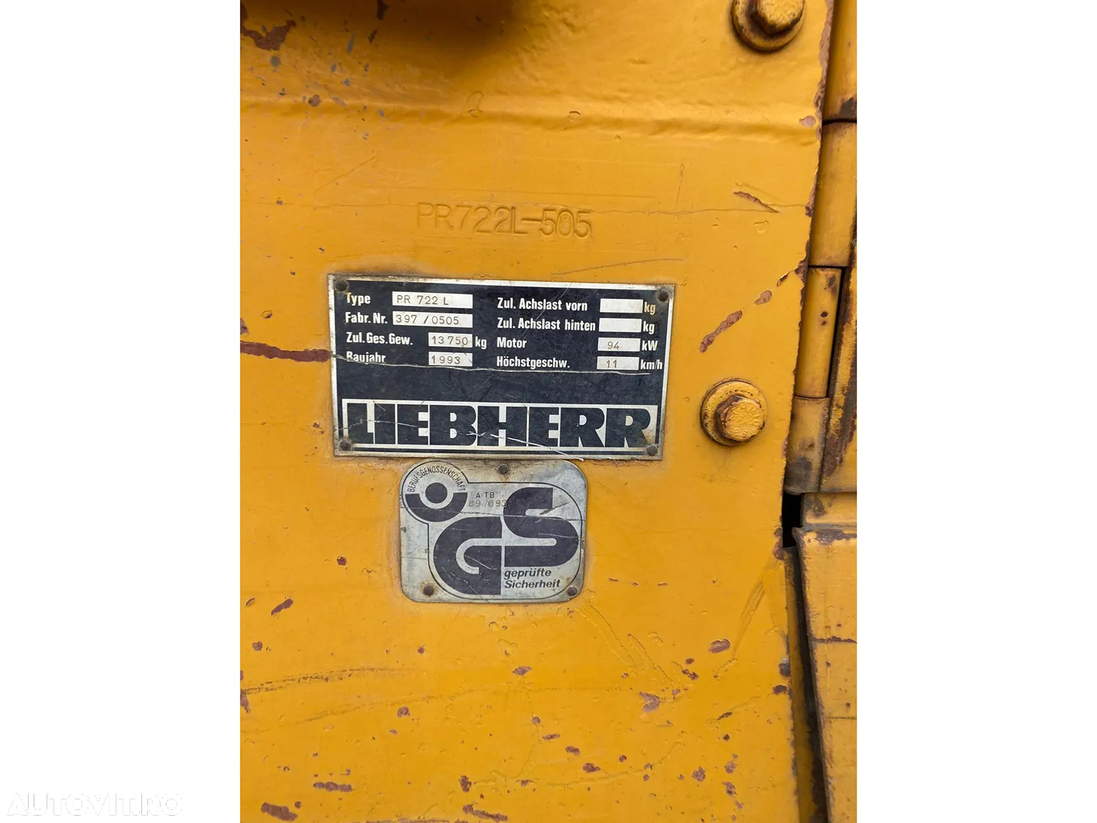 Liebherr PR 722 L - 8