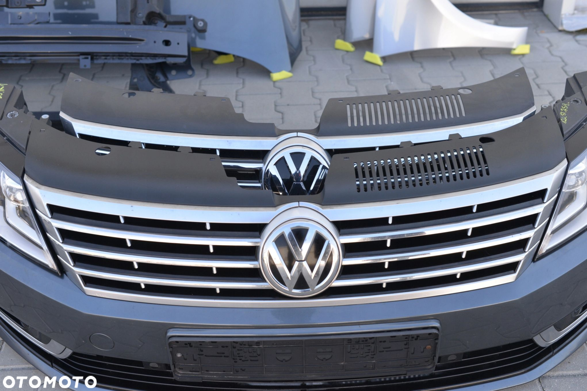 MASKA ZDERZAK GRILL BŁOTNIK LAMPA XENON PAS BELKA VW CC LIFT 2011-2016 - 13