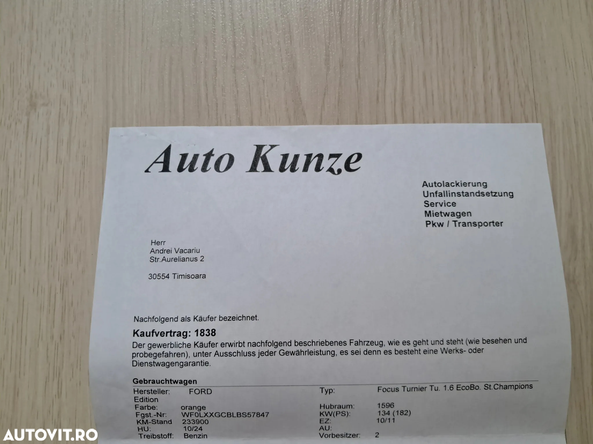 Ford Focus Turnier 1.6 EcoBoost Start-Stopp-System Champions Edition - 29