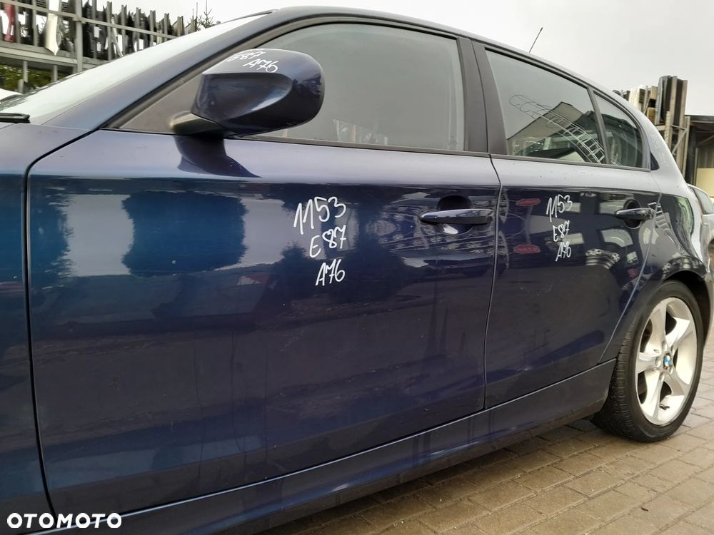 BMW E87 DRZWI LEWE TYLNE LEWY TYŁ KOLOR: A76 - 1