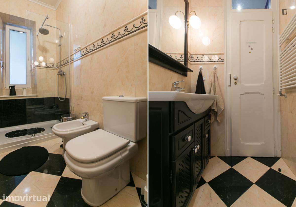 Quarto - localizado em Arroios Lisbon - Grande imagem: 2/22