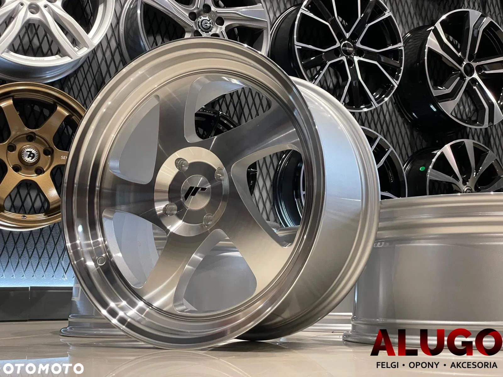 Kompletne Koła 18" Blank JR15 Audi Bmw Mercedes Benz Lexus Volkswagen - 1