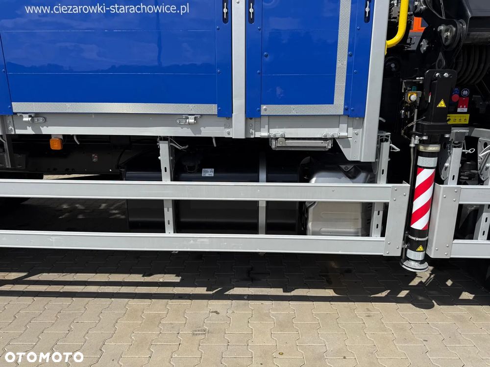 MAN TGM TGL TGS 18.250 E6 //skrzyniowy z HDS // 4x2 // żuraw HMF 1420 K2 HDS dzwig kran crane budowlanka - 21