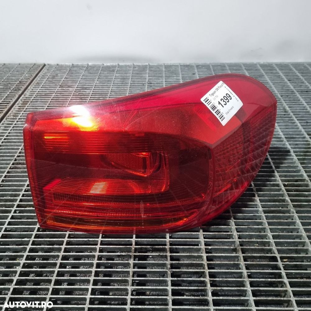 Stop Dreapta Volkswagen Tiguan 5N Facelift 2011 - 2015 SUV 4 Usi (1399) Cu led - 1