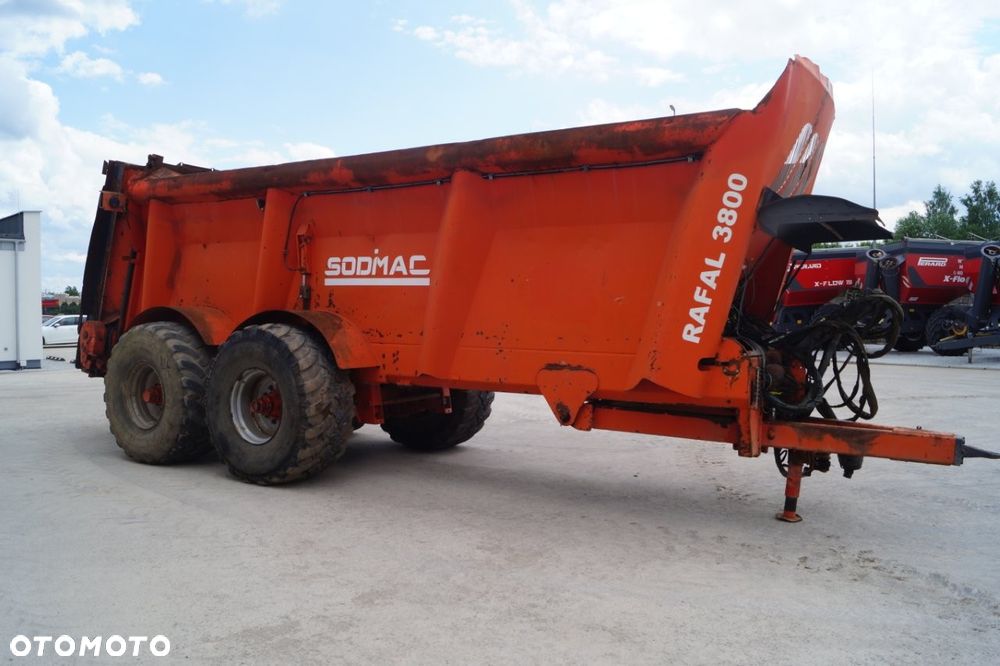 Sodimac Rozrzutnik Obornika RAFAL 3800 2 Osie - 8