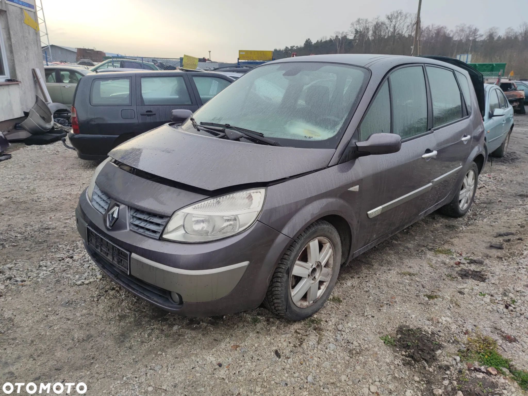Renault scenic II silnik 1.9 dCi lakier TEC68 na części - 1
